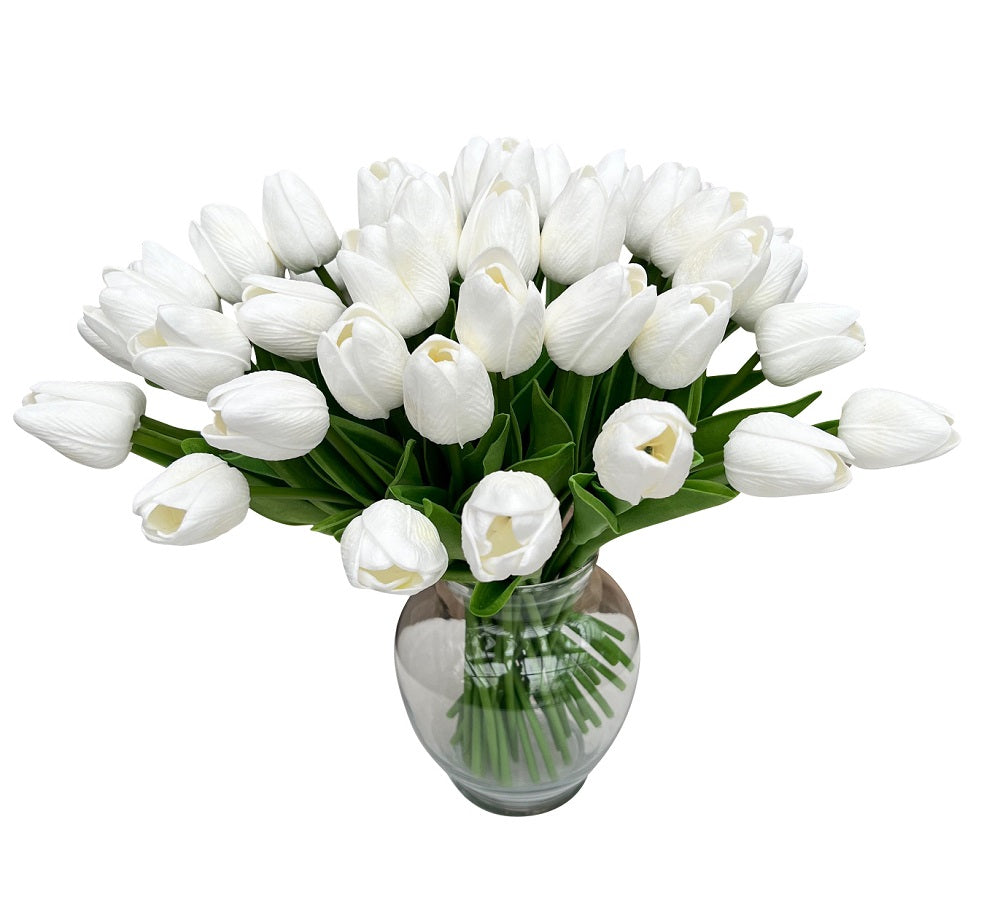 40 Stem Silk Tulip Bouquet