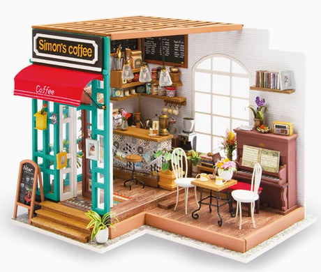 Simon's Coffee Shop 3d Wooden Puzzle