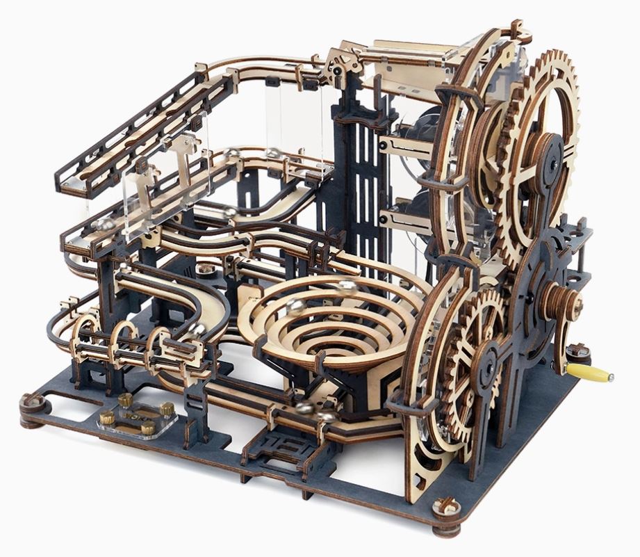 Marble Night City 3d wooden puzzle