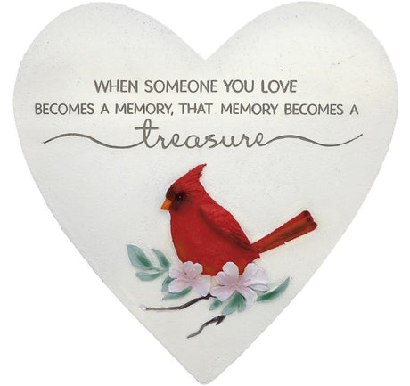 Treasured Heart Garden Stone