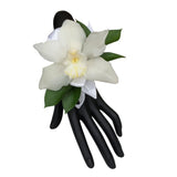 Mink Elegance Corsage - White Orchid